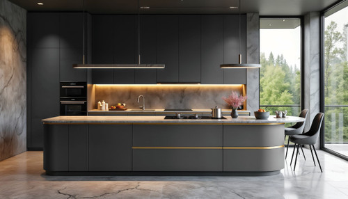 Pebble Matte M-AF-M04-122 | Contemporary cool gray for modern spaces that embrace minimalist sophistication.