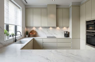 Stone Grey M-AF-C02-122 | Contemporary sophisticated elegance—brilliant gloss gray with modern performance, refined beauty for sophisticated living.