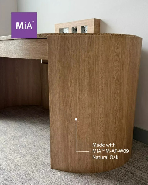 Natural Oak M-AF-W09-122 | Authentic medium-tone oak with universal versatility—timeless quality that simply works, everywhere, for everyone.