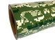 Thermoflex Fashion Patterns 12" Roll, Iron on Heat Transfer Vinyl Roll, HTV (Green Digital Camo, 10 Feet)