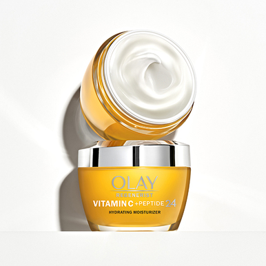 Vitamin C + Peptide 24 Face Moisturizer product jar