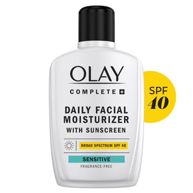 Olay Complete + Daily Facial Moisturizer with Sunscreen Broad Spectrum SPF 40 Olay Complete + Daily Facial Moisturizer with Sunscreen Broad Spectrum SPF 40
