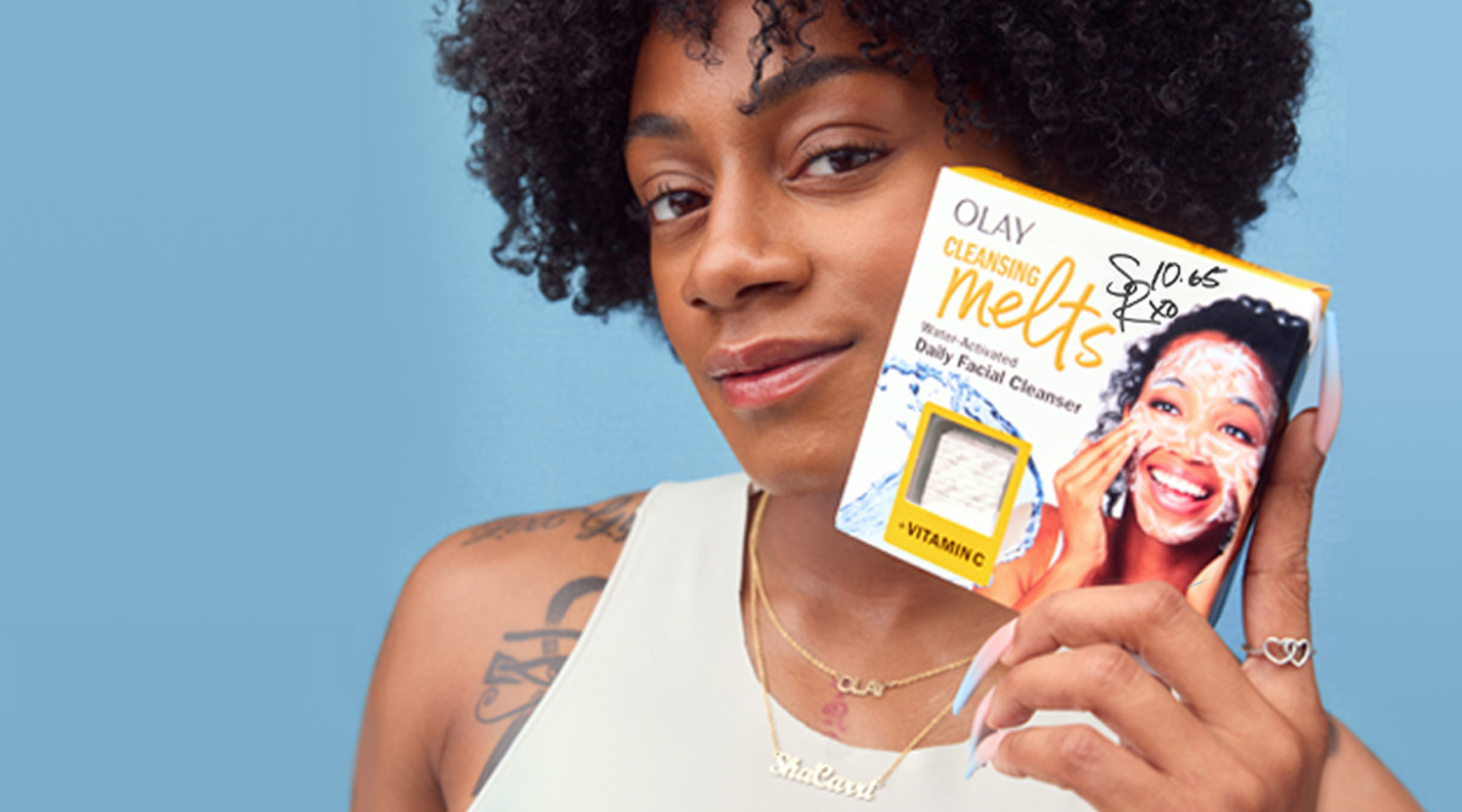 Win a Box of Olay Melts Signed by ShaCarri Richardson