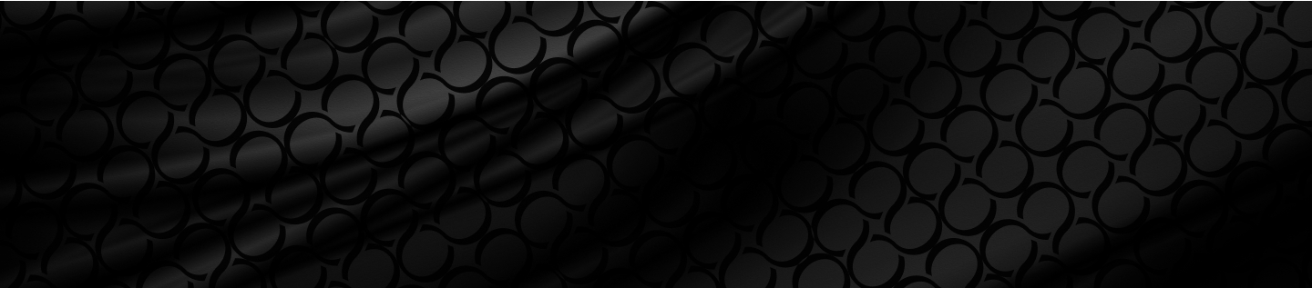 Black silken fabric with a soft connect circular pattern on it to give a refined, mature and elevator atmosphere to the Olay Customer Service team