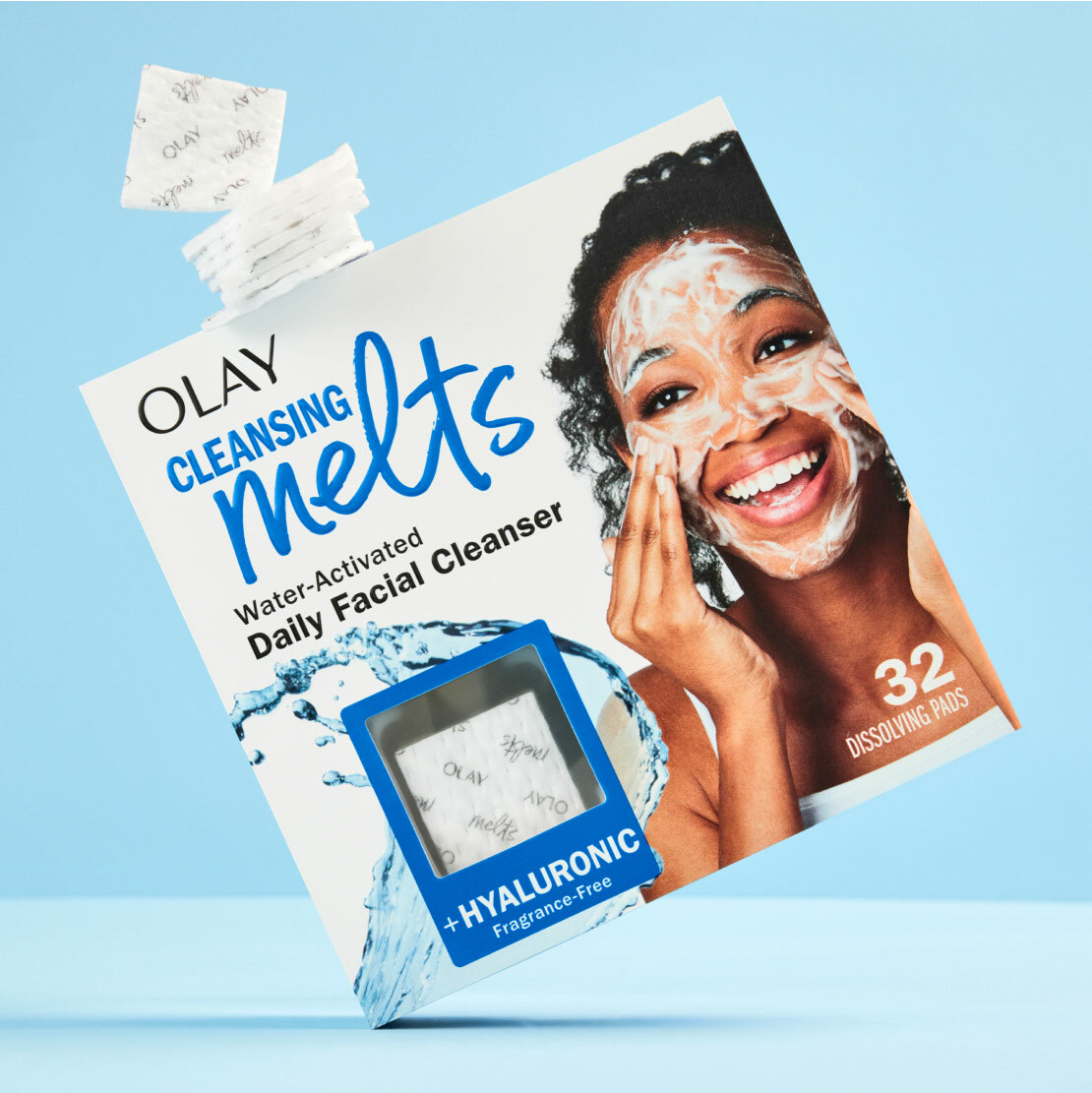 Olay Cleansing Melts + Hyaluronic