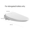 Elongated seat measurements: 16.14" Wide, 5.25" High, 20.4" Long