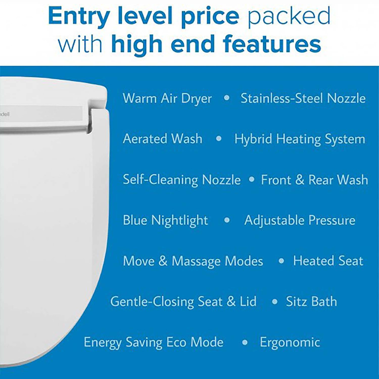 Swash LE99 Advanced Bidet Toilet Seat Brondell
