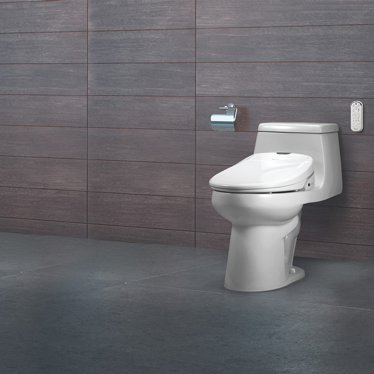 Brondell Swash 1400 Biscuit Luxury Bidet Toilet Seat - Elongated