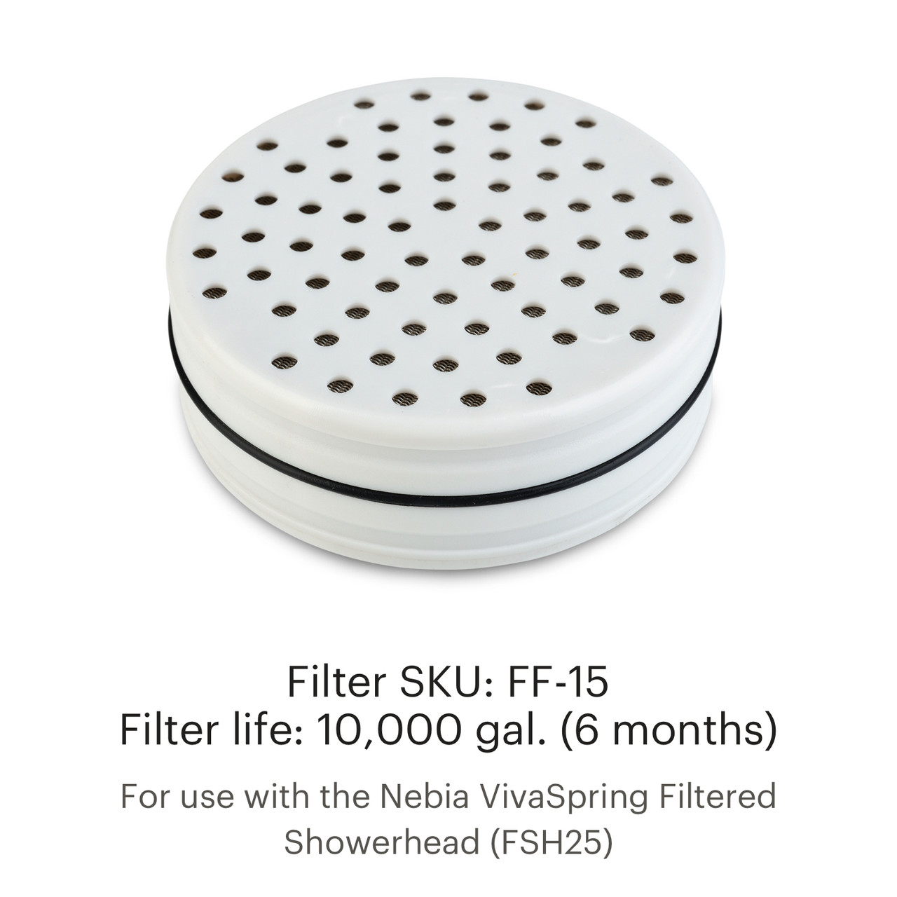 VivaSpring Replacement Shower Filter | Brondell