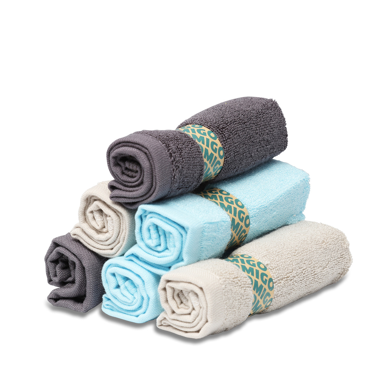 Omigo Bamboo Bidet Towels view 1