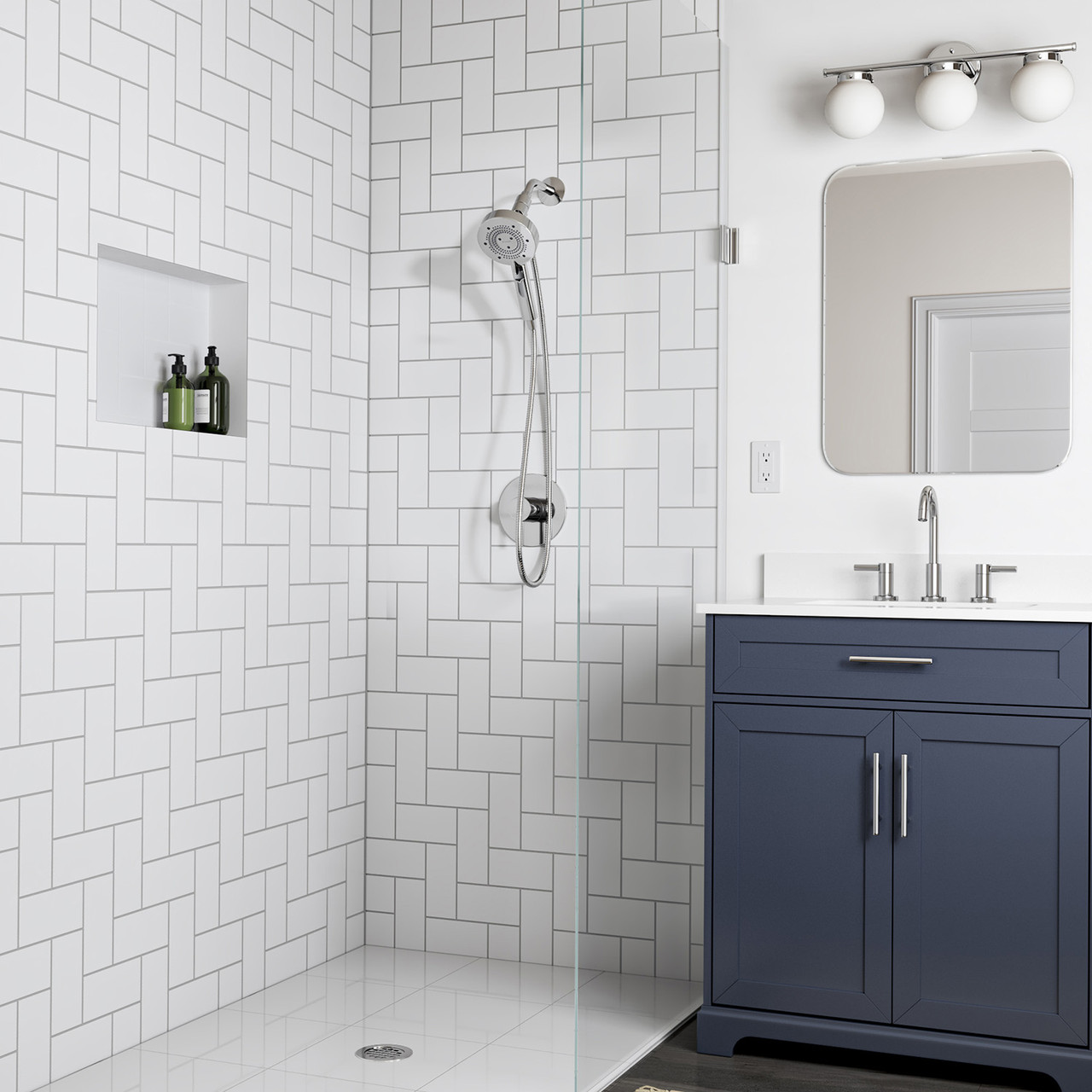 Nebia Yuba 5-Setting Handshower with HaloNetic Double Docking System, 1.5 gpm view 1