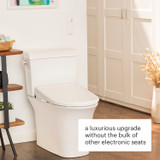 T44 bidet toilet seat is a luxurious upgrade without the bulk of other electronic seats