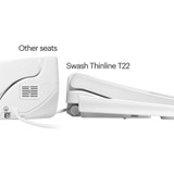 Side by side comparison of the Brondell Swash Thinline T22 Luxury Bidet Toilet Seat with Side Arm Control against other bidet seats
