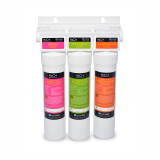 Coral UC300 Three stage under sink carbon block water filtration system filters.