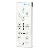 Brondell Swash SE600 bidet toilet seat remote control from a side view