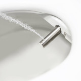 Brondell Swash SE600 bidet toilet seat nozzle spraying water