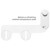 FSA-15 uninstalled, top view.  Copy: delivers a refreshing, ambient-temperature wash.