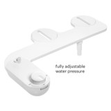 FSA-15 uninstalled left angle view.  Copy: fully adjustable water pressure.