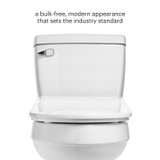 Swash Thinline LS1800 luxury bidet toilet seat displaying bulk free installation with modern appearancethat sets the industry standard.