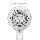 Chrome Brondell Nebia Merced 4-Setting Commercial Handshower 5.3" diameter face