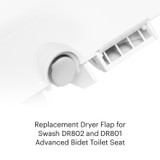 Replacement dryer flap for Swash DR802 and DR801 advanced bidet toilet seat