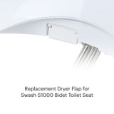 Replacement dryer flap for Swash S1000  bidet toilet seat
