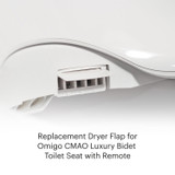 Replacement dryer flap for Omigo CMAO Luxury bidet toilet seat with remote