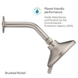 Brondell Nebia Yuba 5-Setting Fixed Showerhead holds watersense certification with the EPA.