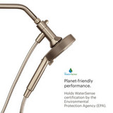 Nebia Merritt 5-Setting Handshower with HaloNetic Double Docking System holds watersense certification with the EPA.
