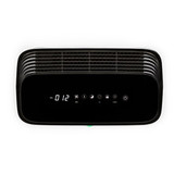 Brondell Pro air purifier's control panel includes digital air quality indicator, adjustable fan speed, timer, plasma on/off, child lock, and sleep mode.