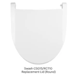 Toilet seat lid replacement for Round-shaped Swash Thinline T22 and T44