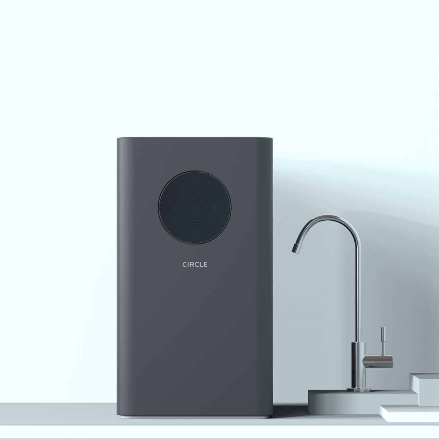 Coral Three Stage Under Counter Water Filter System Brondell