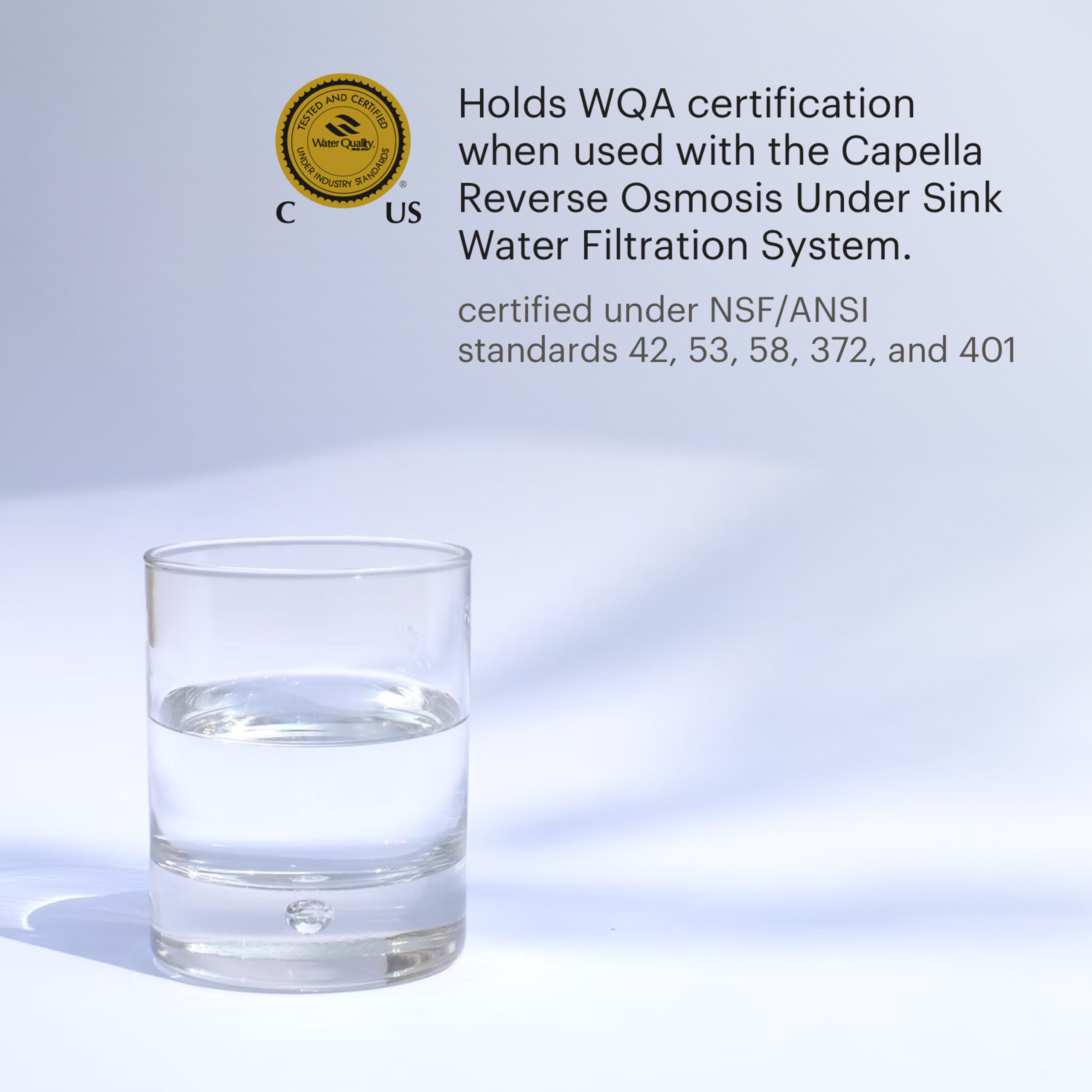 Capella Water Filter System Replacement Filters Brondell