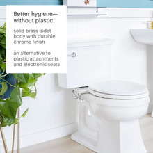 Open-Box Side-Mounted Attachable Bidet alternate view