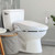 Brondell CL1700 bidet toilet seat installed in a bathroom