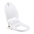 Brondell Swash 300 bidet toilet seat opened from a side view