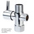 Brondell CleanSpa Luxury Hand Held Bidet Sprayer in Chrome T-valve connection in chrome