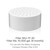 Vivaspring compact shower replacement filter life is 10,000 gal. or approximately 6 months.