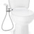 Brondell CleanSpa Easy Hand-held Bidet Holster with Integrated Shut Off Side View