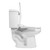 T22 Bidet toilet seat from a side profile