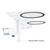 Brondell SimpleSpa Thinline essential bidet attachment with retractable nozzle