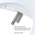 Brondell Swash S1000 advanced bidet toilet seat includes a dual stainless steel nozzles, which are self-cleaning with on-demand hygienic rinse, and a warm dryer.  view 1