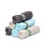 Omigo Bamboo Bidet Towel set in multi, comes with two of each color
