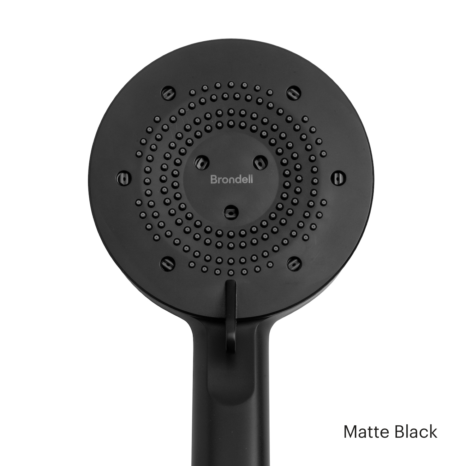 Nebia Yuba 5-Setting Water Saving Handshower with HaloNetic Dual Docking System, Matte Black