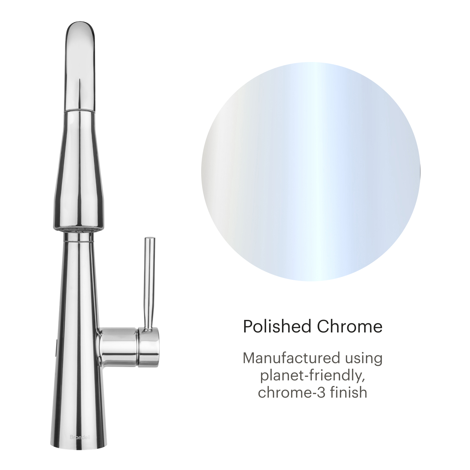 Jema High Efficiency Pull Down Kitchen Faucet - Chrome