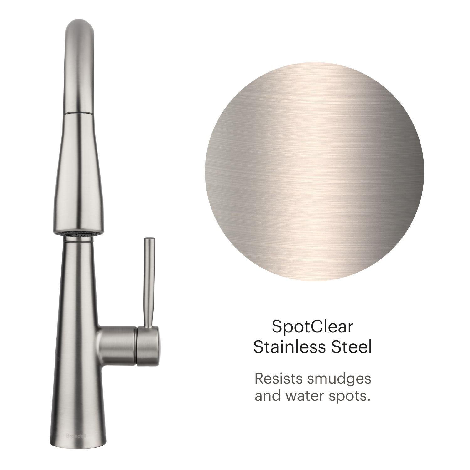 Jema High Efficiency Pull Down Kitchen Faucet - SpotClear Stainless Steel