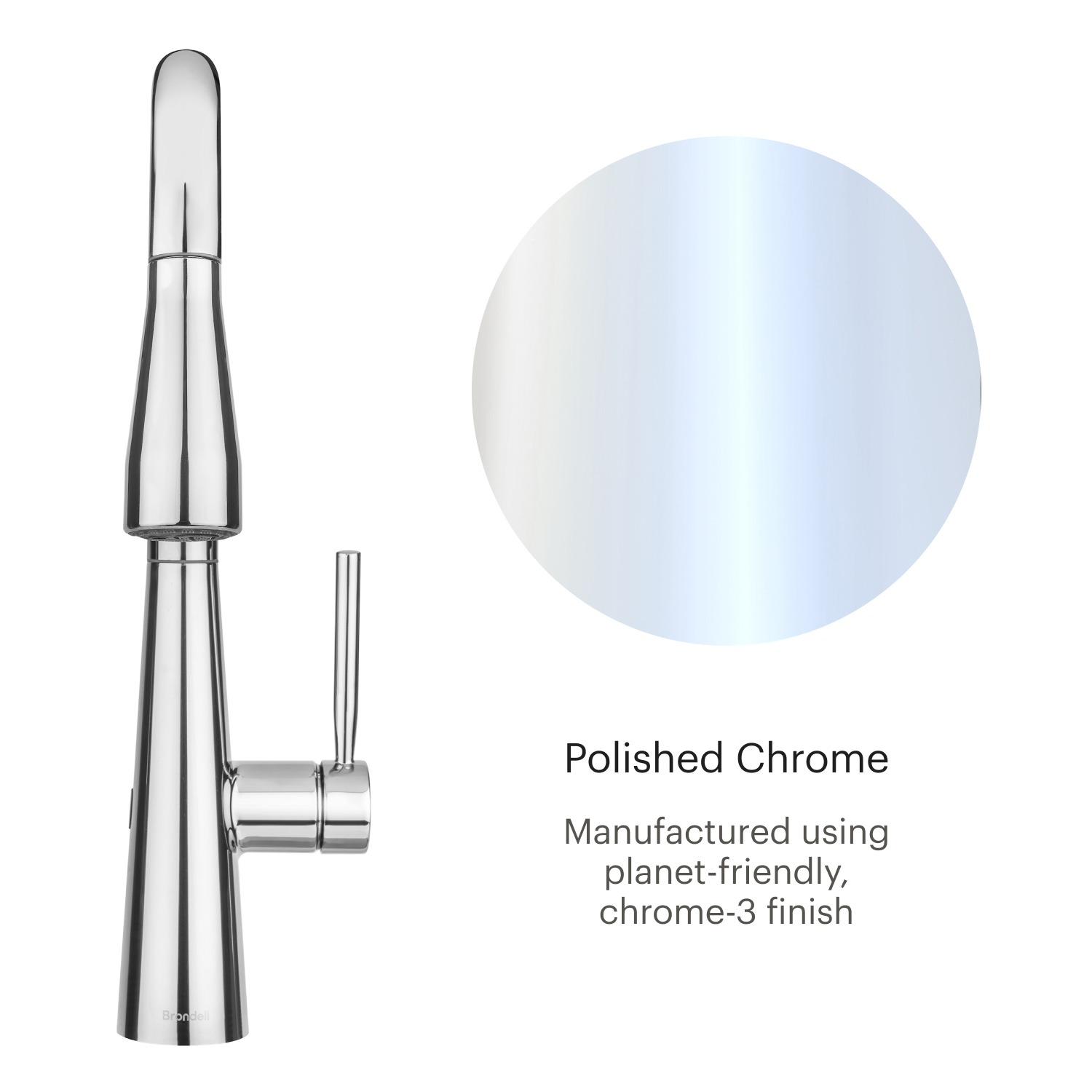 Jema High Efficiency Touchless Pull Down Kitchen Faucet - Chrome