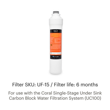 Coral Water Filter System Replacement Filters
