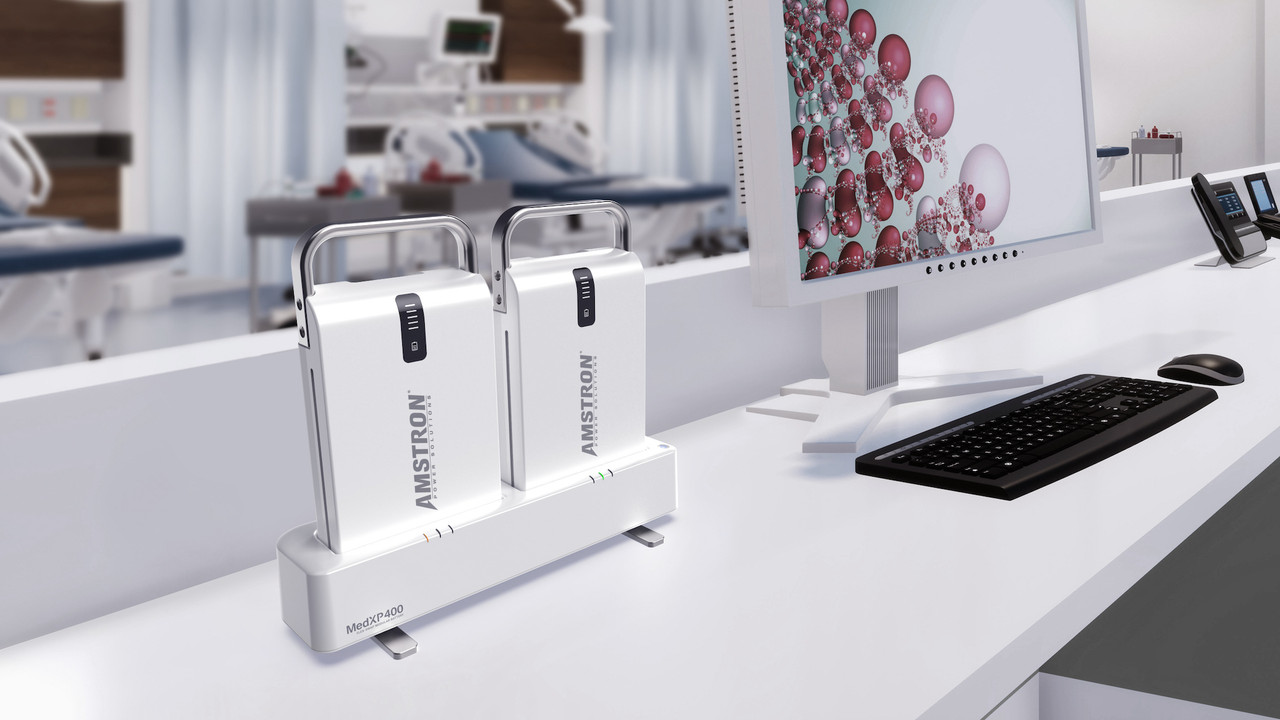 MEDXP-400 Dual Bay Charging System