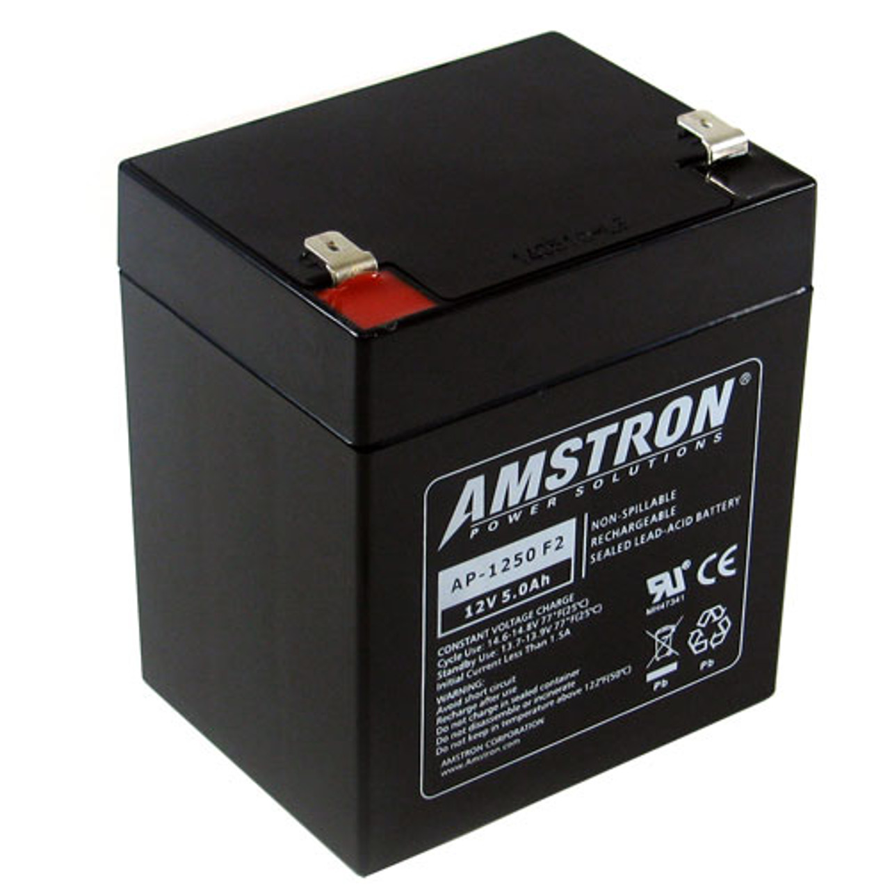12V 12Ah Battery, Sealed Lead Acid battery (AGM), B.B. Battery BP12-12,  VdS, 151x98x94 mm (LxWxH), Terminal T2 Faston 250 (6,3 mm)